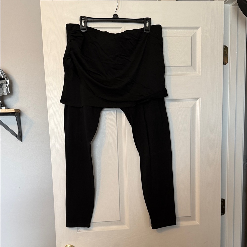 CAbi Black Mesh Skirt Women's M’Leggings